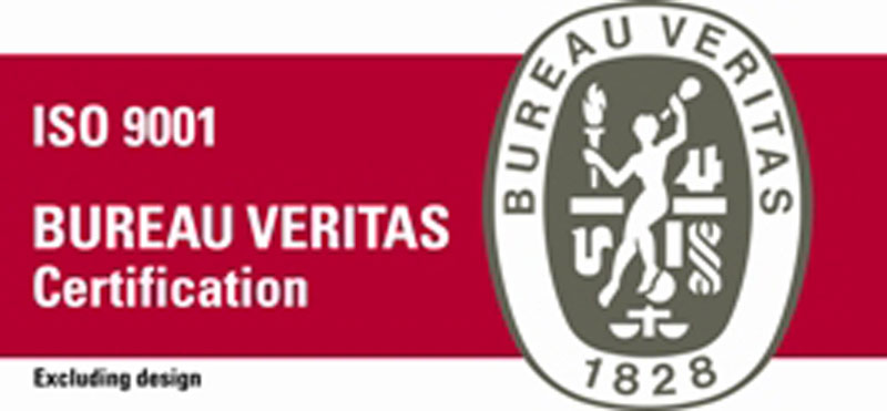 BV iso9001 excluding design